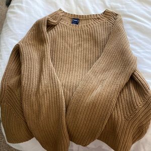 Gap Brown Sweater with button sides.